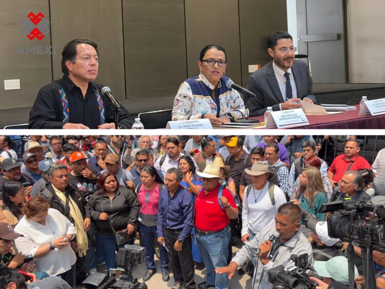 Conferencias de prensa de SEGOB y CNTE