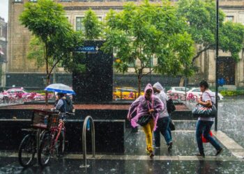 Actualizan alerta amarilla por lluvias fuertes y granizo en CDMX