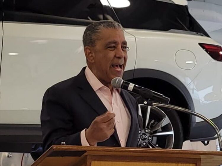 Adriano Espaillat, congresista de EU dominicano. AMEXI Foto X Adriano Espaillat