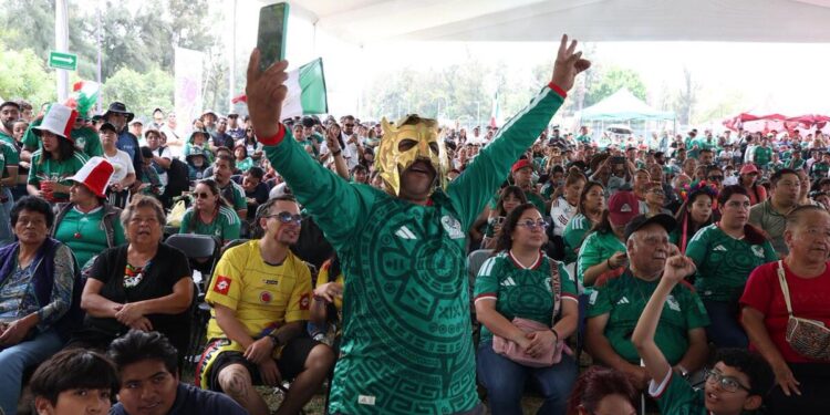Mexicanos al grito de gol… Así se celebró el primer partido del Mundial 2026