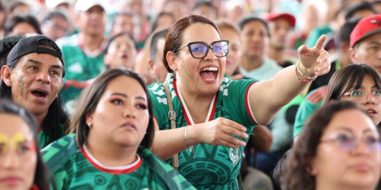Mexicanos al grito de gol… Así se celebró el primer partido del Mundial 2026