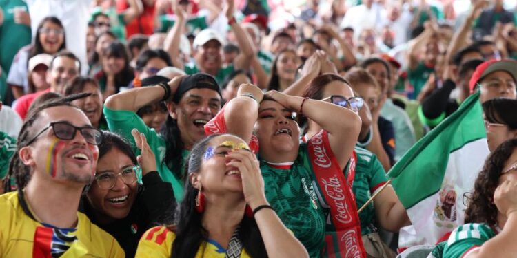 Mexicanos al grito de gol… Así se celebró el primer partido del Mundial 2026