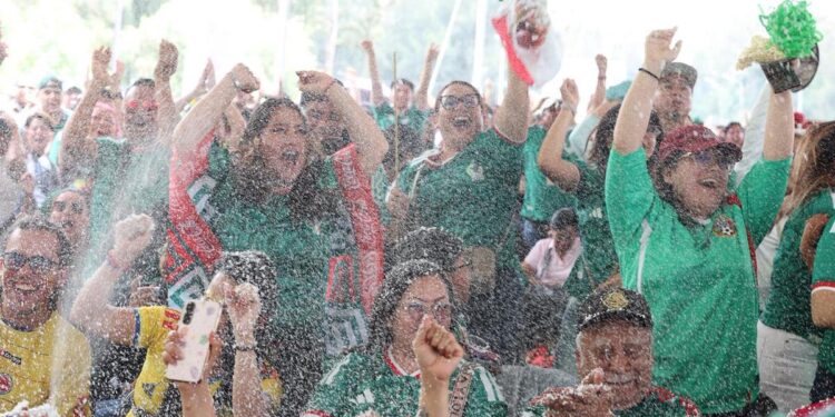 Mexicanos al grito de gol… Así se celebró el primer partido del Mundial 2026