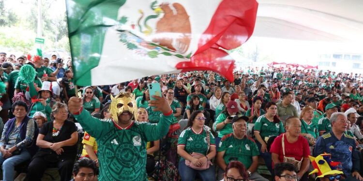 Mexicanos al grito de gol… Así se celebró el primer partido del Mundial 2026