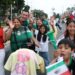 La fiesta mundialista de los mexicanos en imágenes