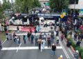 La movilización de la CNTE en el sur de la CDMX en imágenes