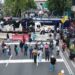 La movilización de la CNTE en el sur de la CDMX en imágenes