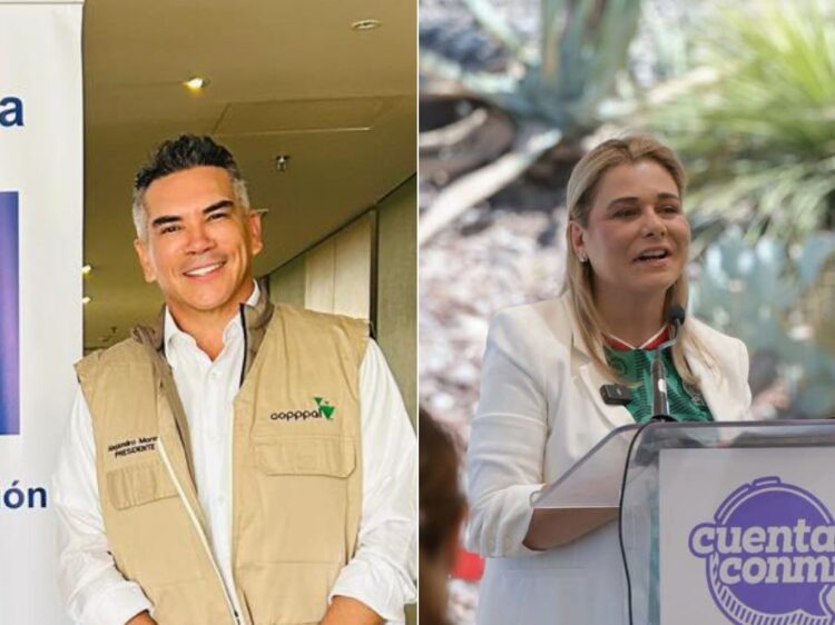 Alejandro Moreno y Maru Campos. AMEXI Foto Especial