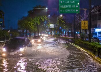 Alerta Roja por lluvias en Tlalpan.