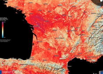 Más de 40 grados centígrados sufren habitantes y visitantes en París.
