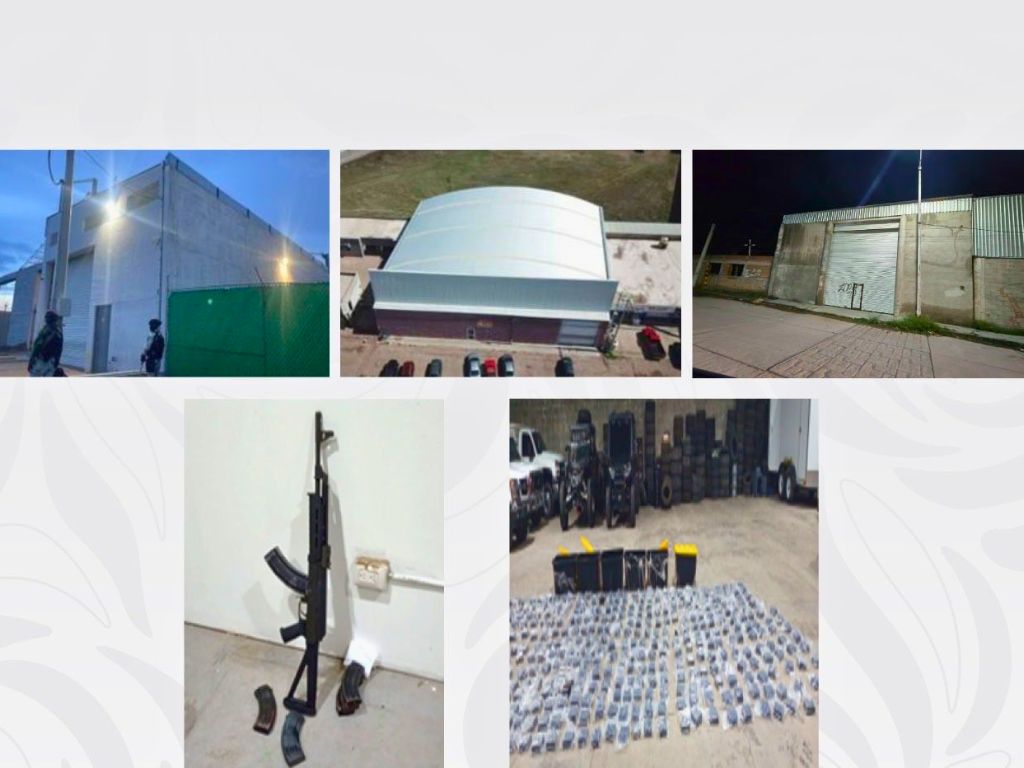 Aseguramientos en los operativos contra el Cartel del Pacífico