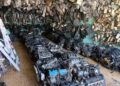 Aseguran 10 toneladas de autopartes por cateo en Chicoloapan, Edomex