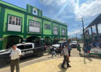 Atacan a fiscal de Control y su secretario judicial en San Juan Bautista Cuicatlán, Oaxaca. AMEXI foto RRSS