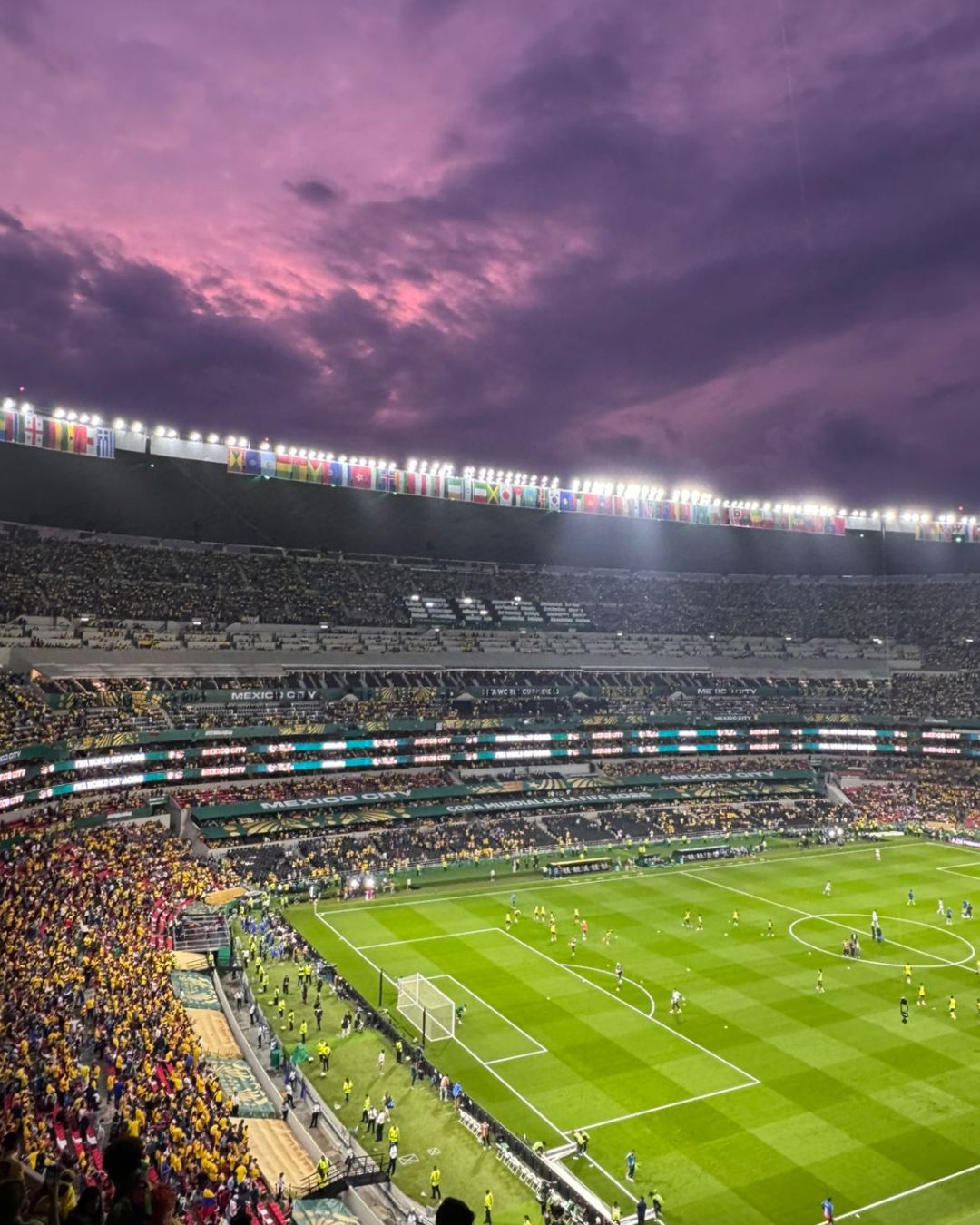 Atardecer en el Estadio Guadalajara