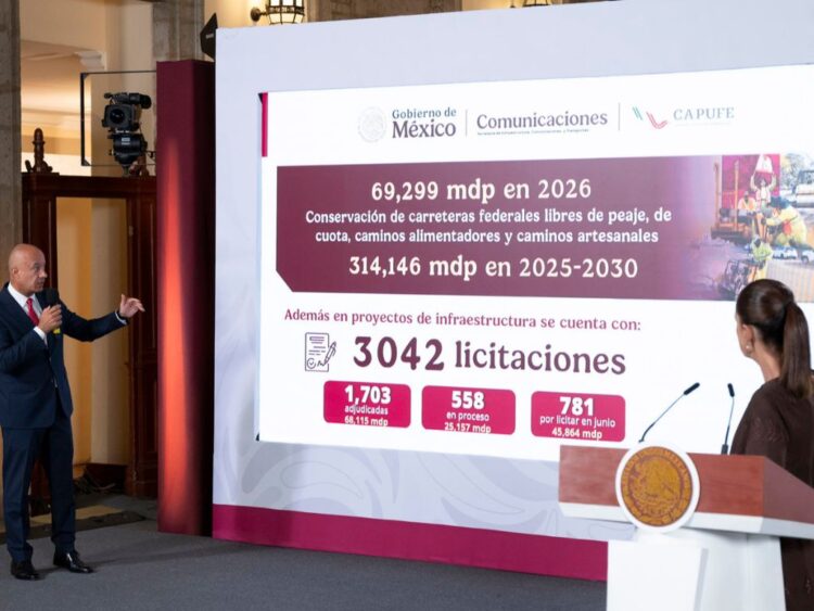 Avanza el bacheo del país en carreteras y caminos