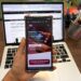 Uso de aplicación bancaria móvil en México ante dudas sobre registro obligatorio de número telefónico y acceso a datos.