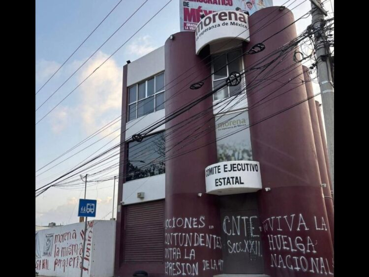 CNTE: Ofrece Morena Oaxaca voto de confianza a la presidenta