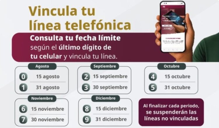 CRT amplia plazo y fija calendario para registro de celulares