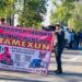 Camioneros de Tamexun bloquea la México-Querétaro
