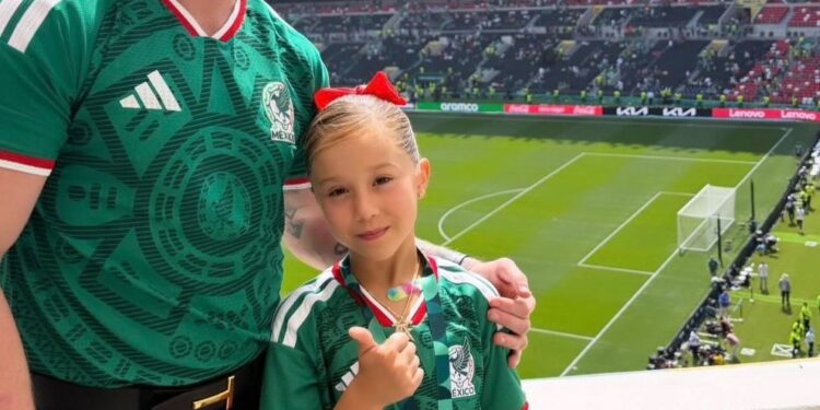 Así disfrutaron el “Canelo” Álvarez y su familia la inauguración del Mundial