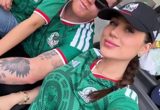 Así disfrutaron el “Canelo” Álvarez y su familia la inauguración del Mundial