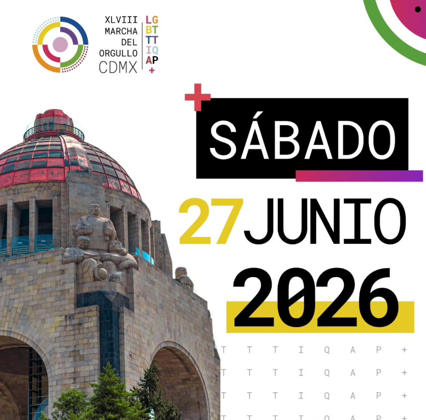 La concentración principal partirá desde el Ángel de la Independencia sobre Paseo de la Reforma.