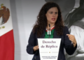 Luisa María Alcalde denuncia red de desinformación en contra del gobierno federal