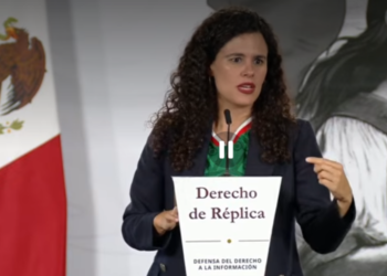 Luisa María Alcalde denuncia red de desinformación en contra del gobierno federal