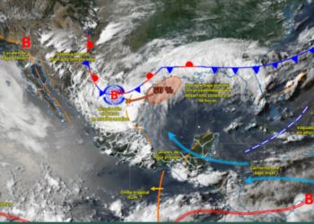 Pronostican lluvias de intensas a torrenciales en el noreste del territorio mexicano