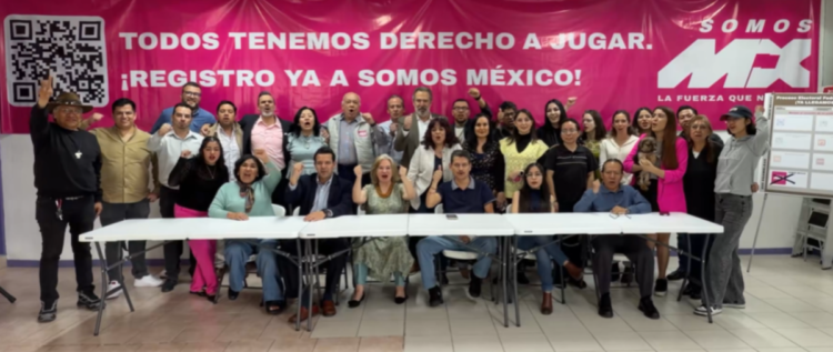 Somos México avanza en el reconocimiento como partido político nacional: Acosta Naranjo