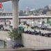 Padres de los 43 normalistas de Ayotzinapa retenidos en la caseta de Tlalpan por elementos de seguridad
