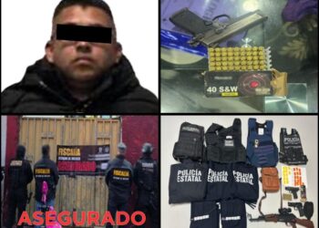 Cateo en Neza destapa arsenal, droga y equipo táctico
