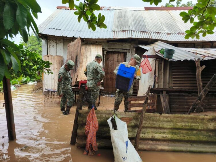 Ciudad Isla, aplica el Plan DN‑III‑E por lluvias