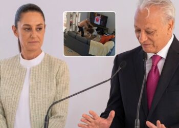 Claudia Sheinbaum y Víctor Rodríguez Padilla.