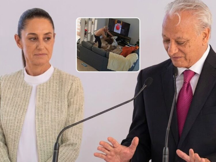 Claudia Sheinbaum y Víctor Rodríguez Padilla.