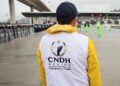 Derechos humanos en plantón de la carretera Cuernavaca