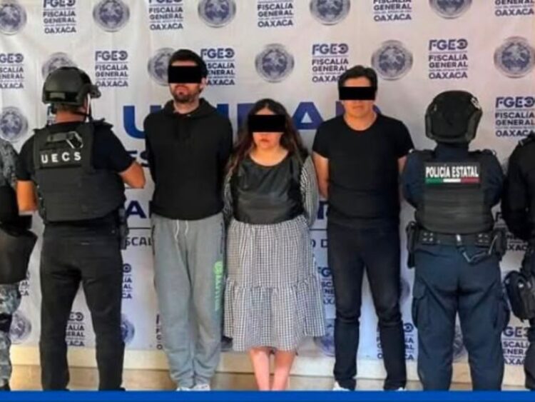 Detienen en Oaxaca a 3 integrantes de una red de extorsión