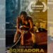 La actriz cubana Camila Arteche posa sonriente tras obtener el premio a Mejor Actriz en el Festival Internacional de Cine Independiente de Madrid por su trabajo en la película Boxeadora.