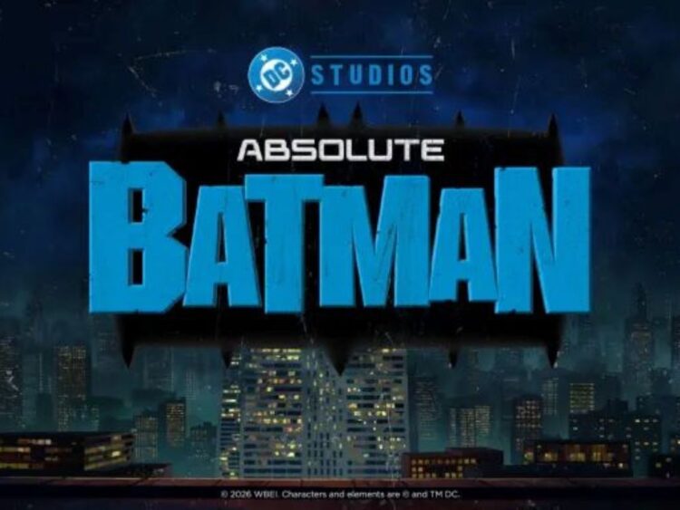 Imagen promocional de Absolute Batman, la nueva serie animada de DC Studios basada en el cómic de Scott Snyder y Nick Dragotta.