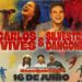 Los artistas colombianos Carlos Vives y Silvestre Dangond se presentan ante miles de asistentes durante un concierto lleno de música latina, acompañados por ChocQuibTown en una celebración inspirada en el ambiente mundialista