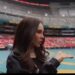 Artistas nacionales e internacionales durante la ceremonia inaugural de la Copa Mundial de Futbol 2026 en el Estadio Ciudad de México.