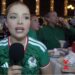La actriz y cantante Sandra Itzel ofrece declaraciones tras la victoria de México sobre Corea del Sur, donde comparte su emoción, nervios y apoyo a la Selección Mexicana.
