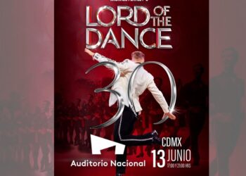Bailarines de Lord of the Dance durante una presentación promocional de la gira que celebra tres décadas del exitoso espectáculo de danza irlandesa.