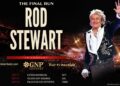 Rod Stewart durante una presentación en vivo como parte de la gira The Final Run, con la que dirá adiós.