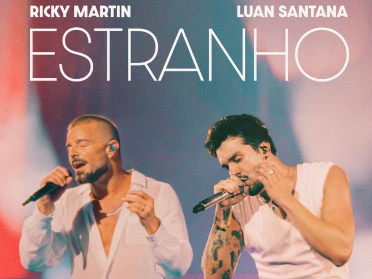 Ricky Martin y Luan Santana promocionan “Estranho”, la nueva versión en portugués de uno de los temas más emblemáticos del cantante puertorriqueño.
