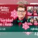 Imagen promocional de Lifetime Christmas Movies con escenas navideñas, decoraciones festivas y protagonistas de comedias románticas ambientadas en Navidad.