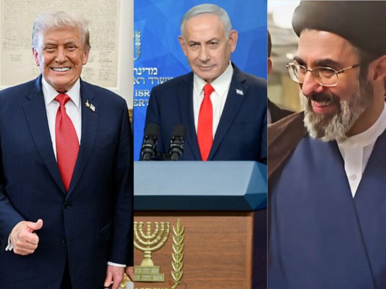 Los líderes de Estados Unidos, Israel e Irán