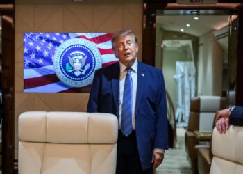 El fin de una era. Donald Trump, presidente de EU. AMEXI Foto X Casa Blanca