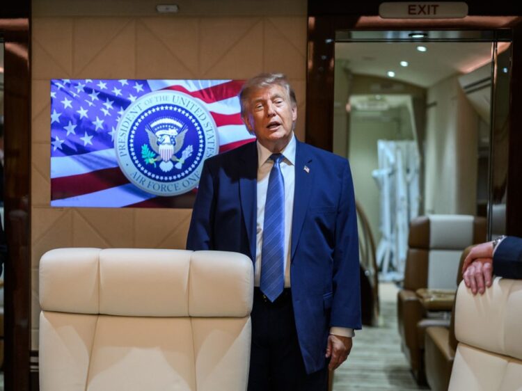 El fin de una era. Donald Trump, presidente de EU. AMEXI Foto X Casa Blanca