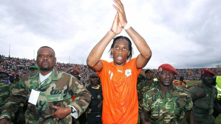 Cuando el fútbol venció a la guerra: la hazaña de Drogba en Costa de Marfil